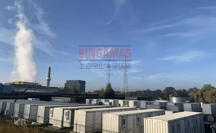 25MW/116MWh air-cooled project in Belgium