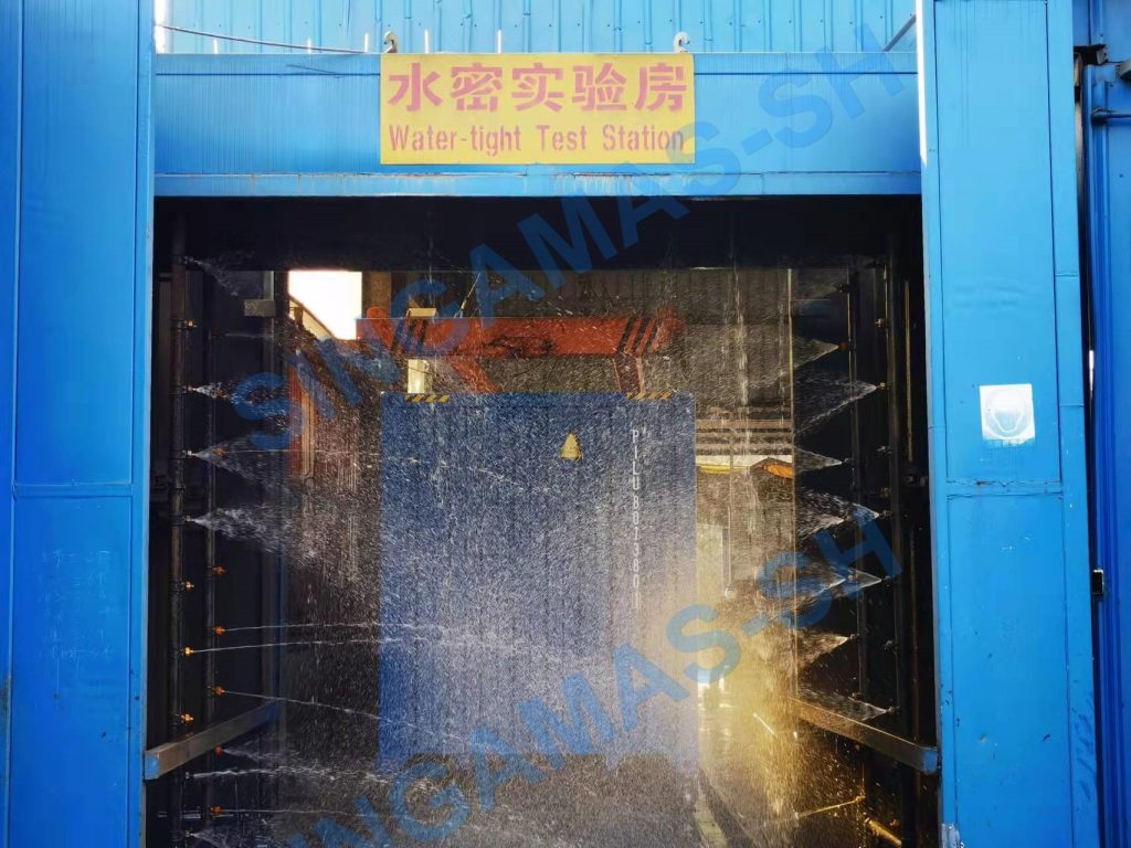 Water Tightness Testing Room